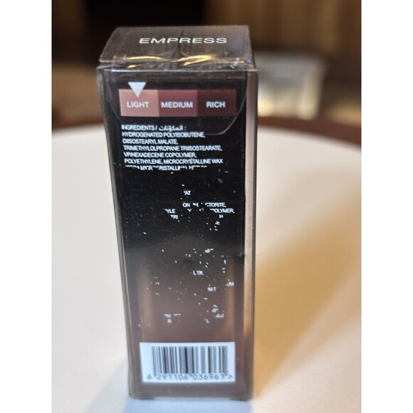 HUDA BEAUTY Bossy Browns Power Bullet Cream Lipstick Goal Digger 0.1oz NIB - Picture 4 of 6